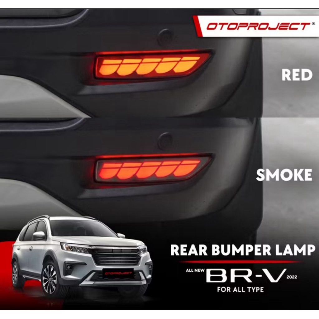 Otoproject Rear Bumper Lamp All New BRV 2022 | Lampu Reflektor BRV 2022