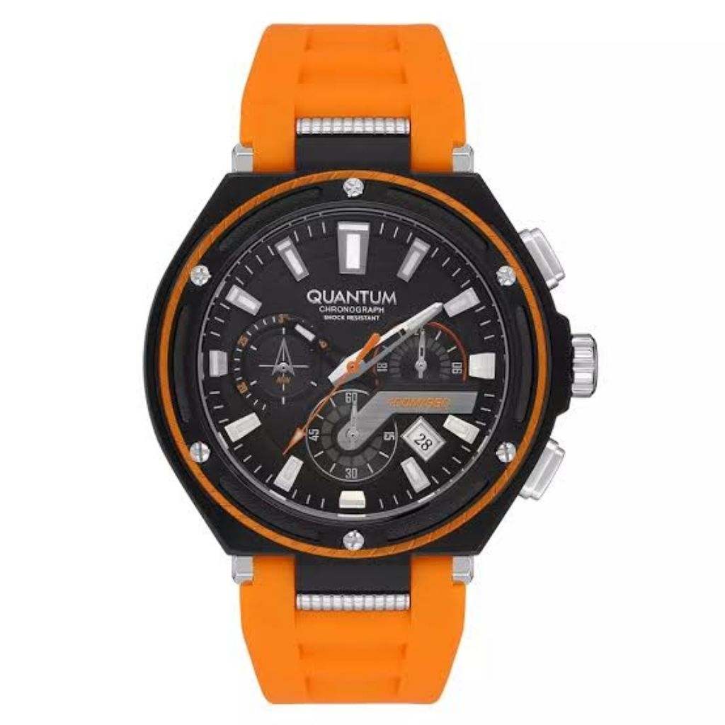 Jam Tangan Pria Quantum HNG1010.099 Rubber Original Garansi Resmi