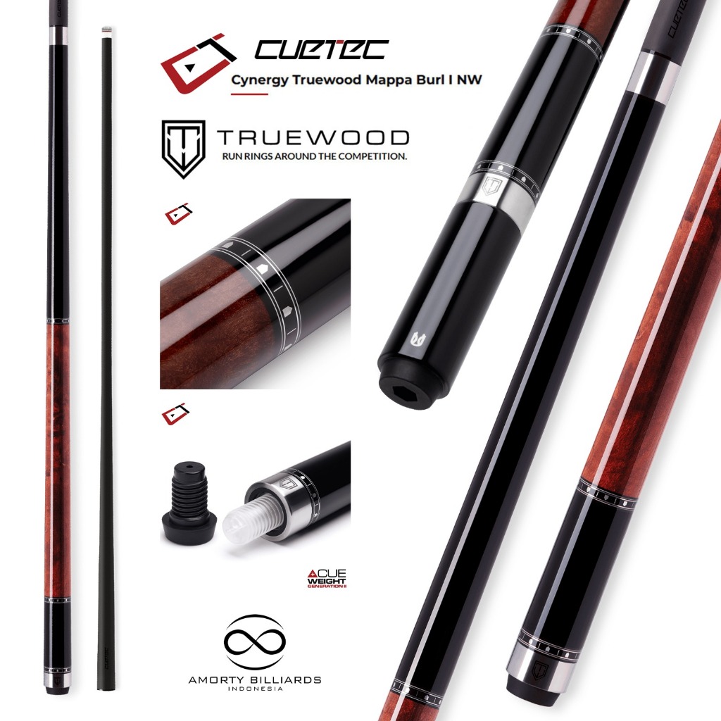 Cuetec Truewood Burl / Stik Play