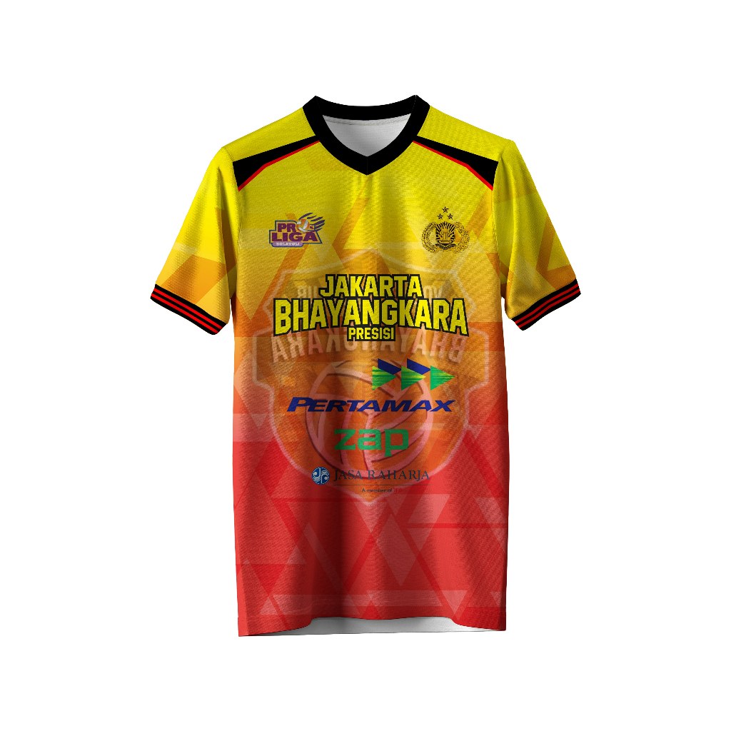 Kaos Voli Jakarta Bhayangkara Presisi Proliga Men 2026 / Jersey Voli Jakarta Bhayangkara Presisi Pro