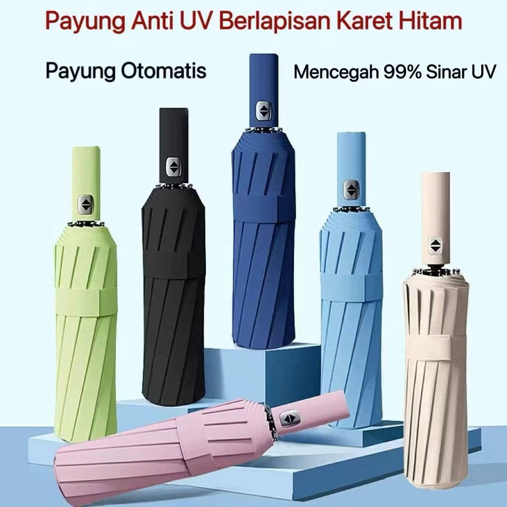 Payung Custom/Payung Promosi/Payung Lipat Otomatis/Payung Lipat Custom/Payung Lipat Otomatis Custom/