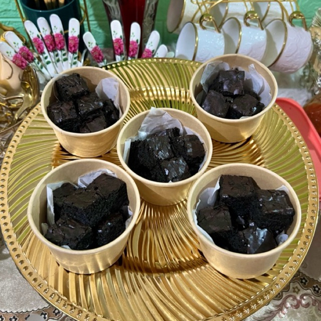 Brownies mini cup premium