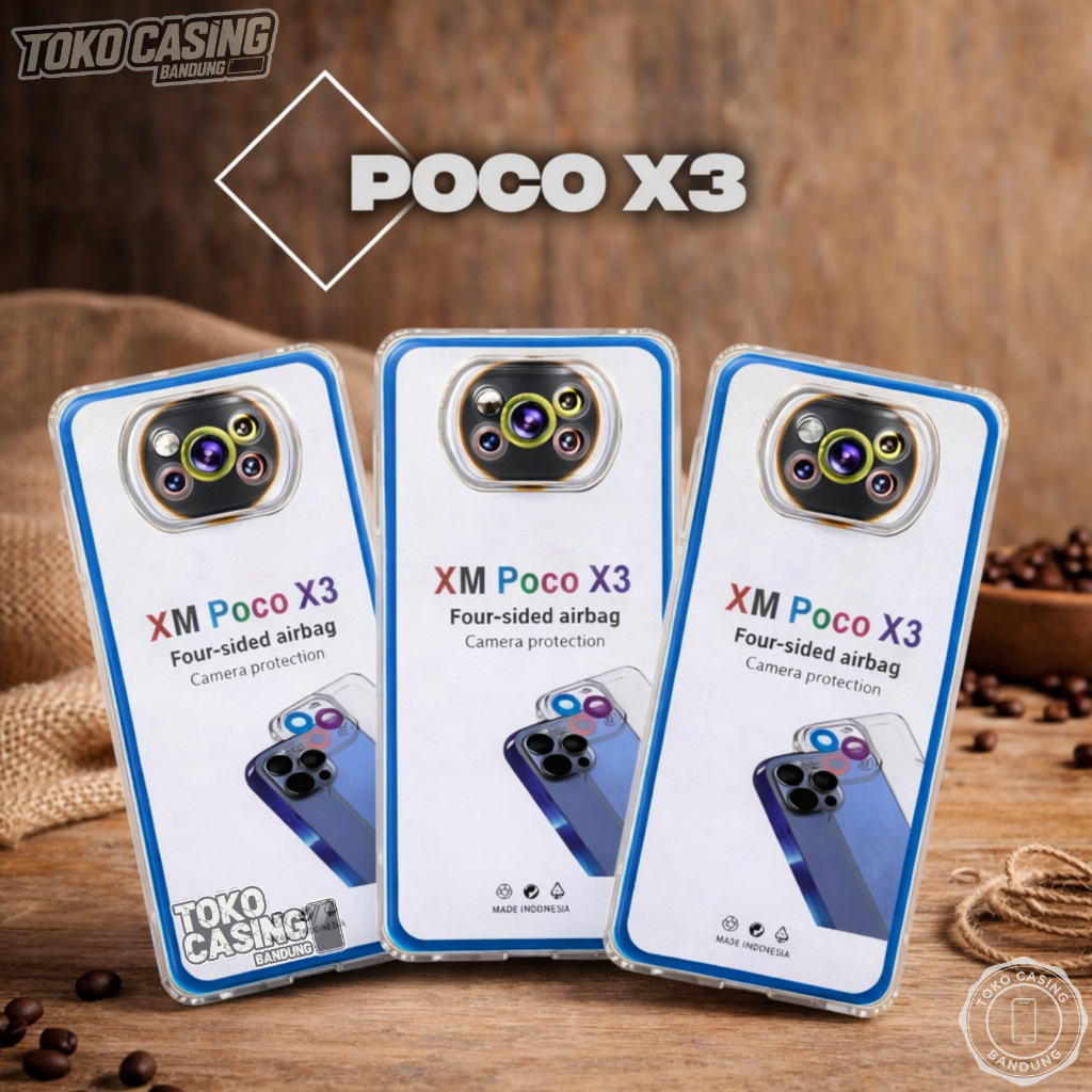 Case Bening  Poco X3 / X3 Pro Casing Polos