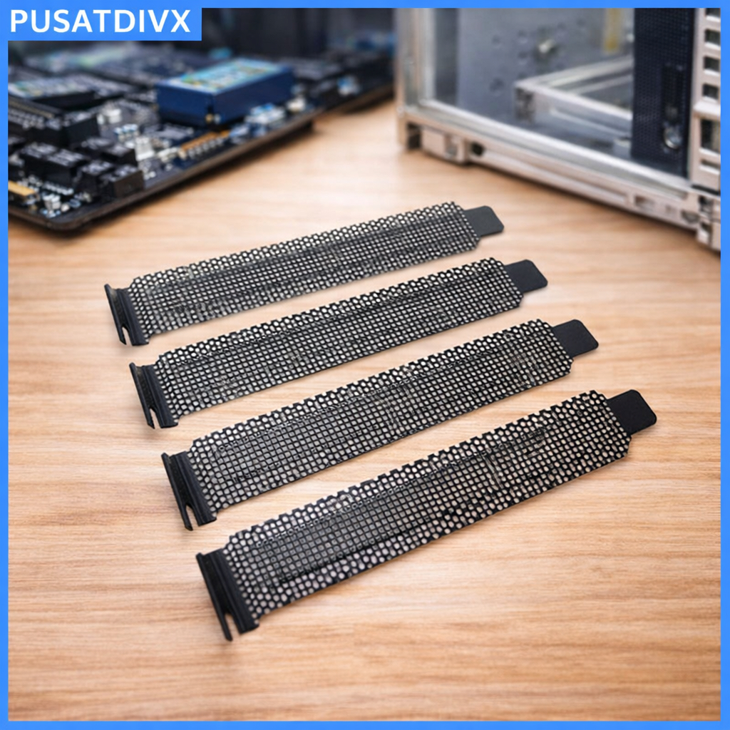 SANJI PCI BRACKET SLOT COVER MODEL A DUST FILTER BLANK PANEL CASING CASE KOMPUTER PC