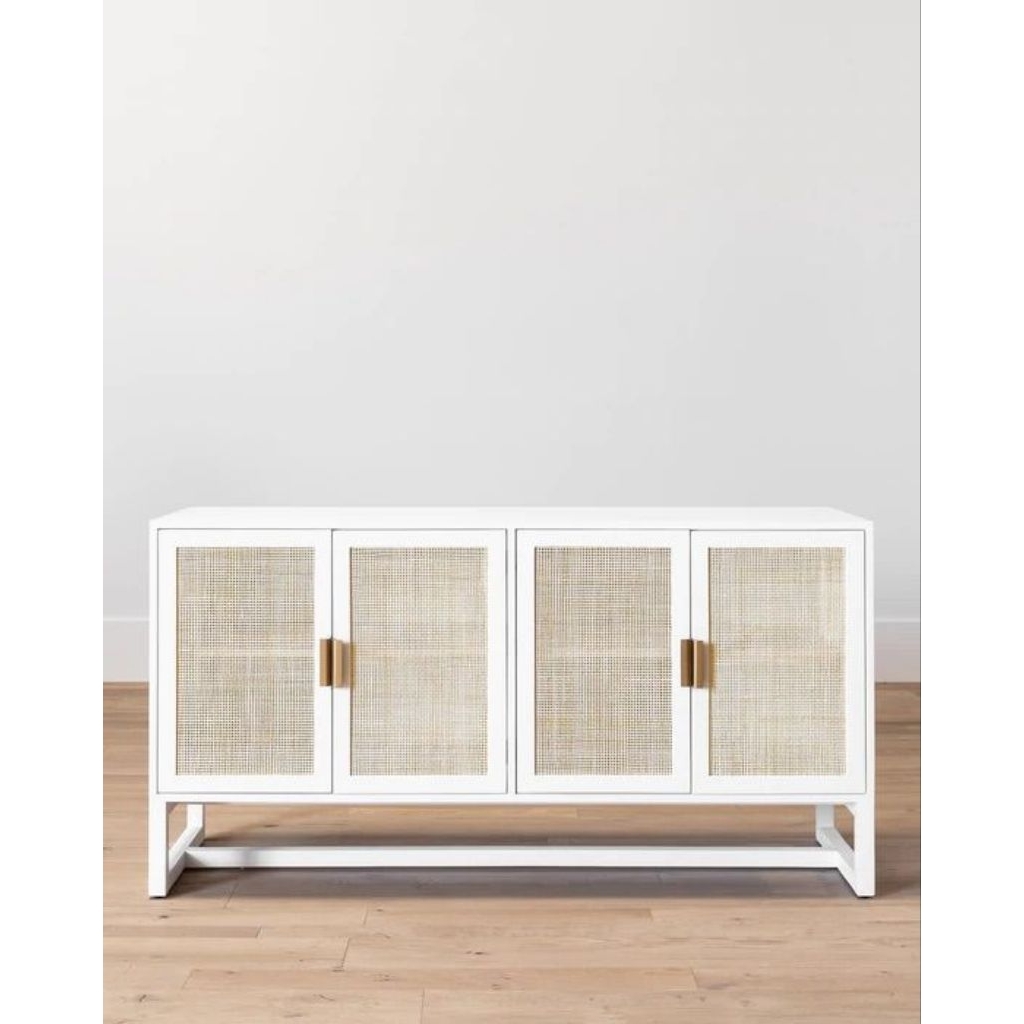 bufet duco putih minimalis