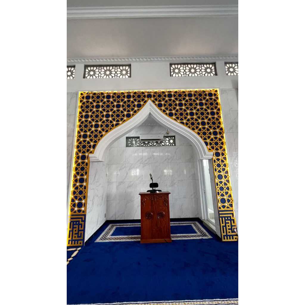 Mihrab GRC Eksklusif untuk Masjid Bekasi