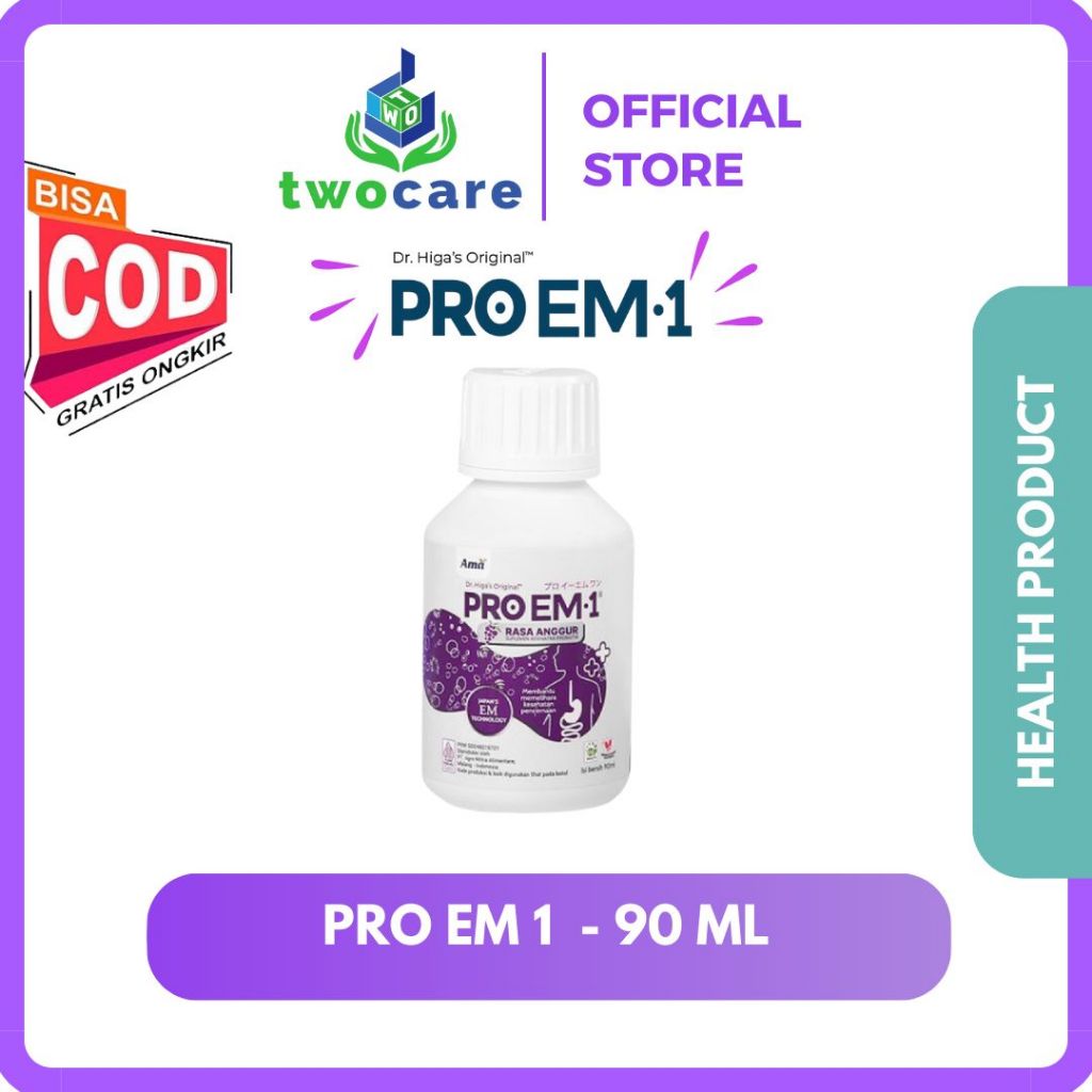 PRO EM1 PRO EM 1 Suplemen Kesehatan Probiotik Rasa Anggur