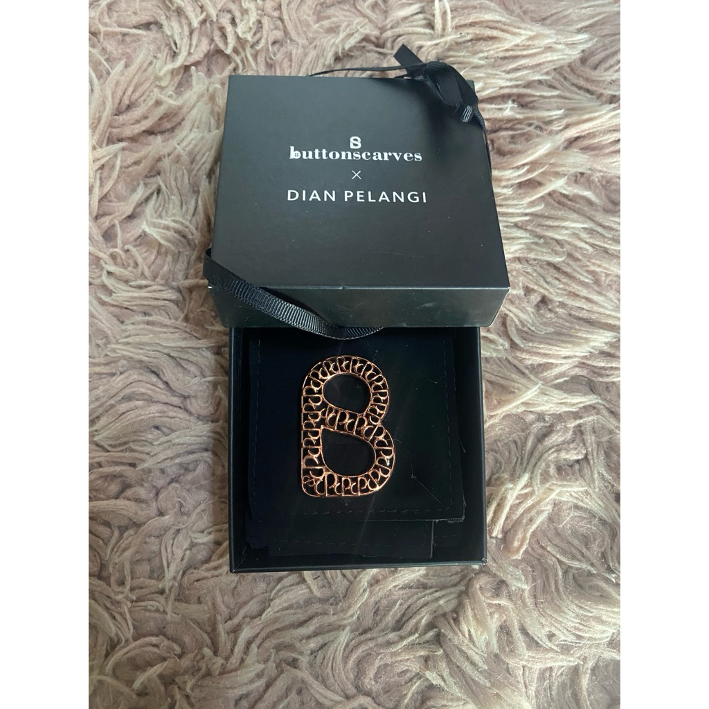 New Interlock Ring-Rose Gold (buttonscarves x Dian Pelangi)