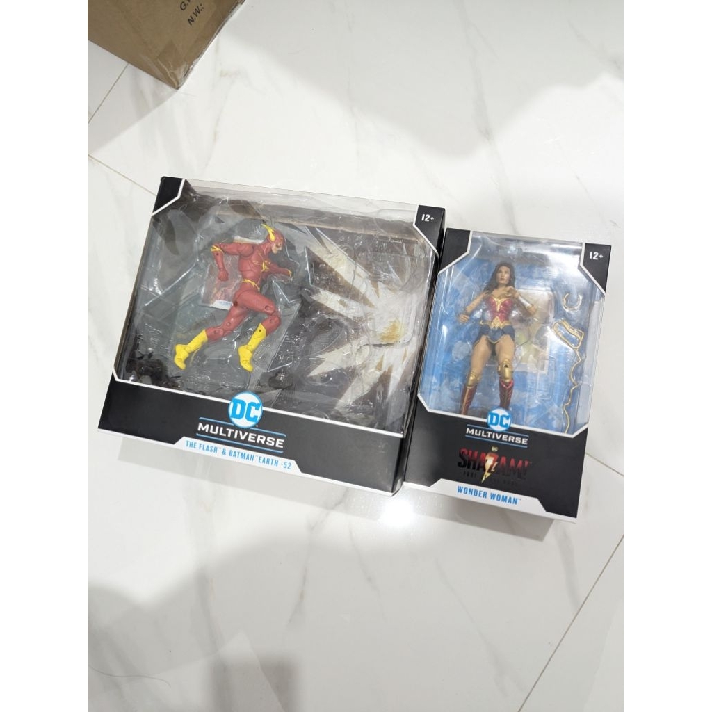 McFarlane DC Multiverse The Flash Rebirth & Wonder Woman Shazam