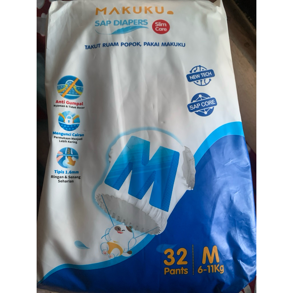 Pampers Makuku M32 TERMURAH