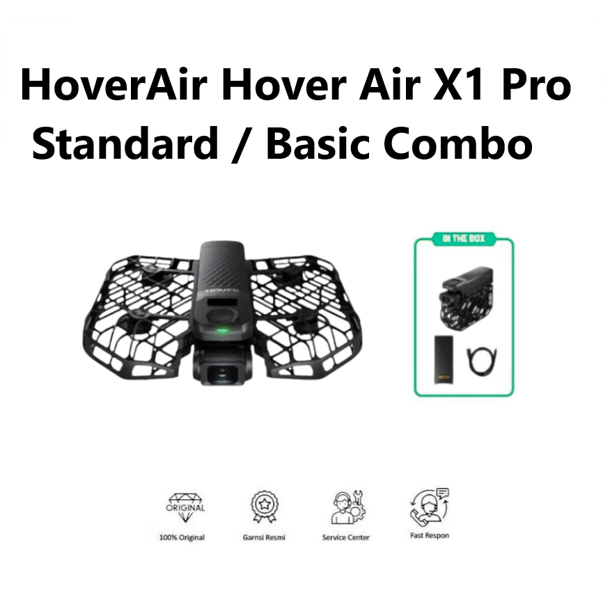 HoverAir X1 Pro Basic Combo 4K Drone 16 Min Flight - Drone Camera HoverAir Hover Air X1 Pro Standard