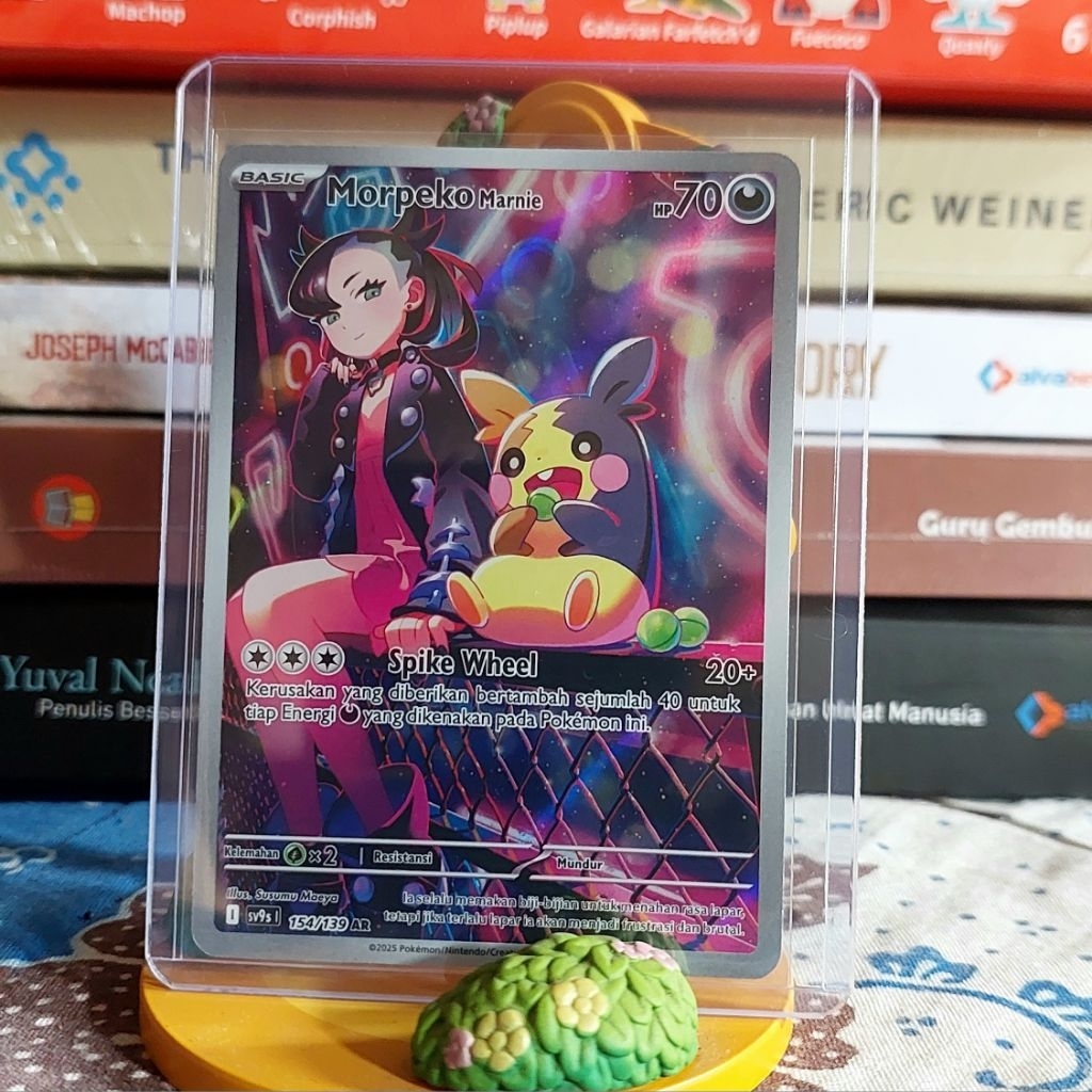 Morpeko Marnie AR 154/139, SV9S, TCG Pokemon Indonesia