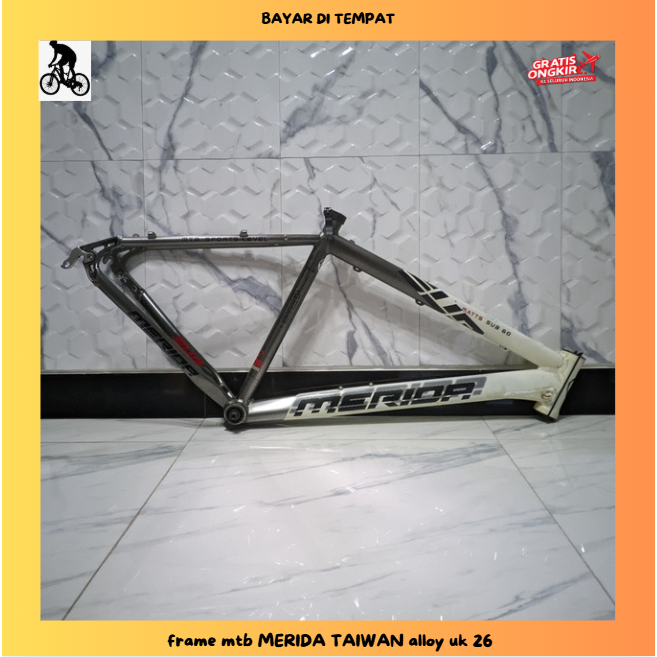 frame mtb MERIDA TAIWAN alloy uk 26