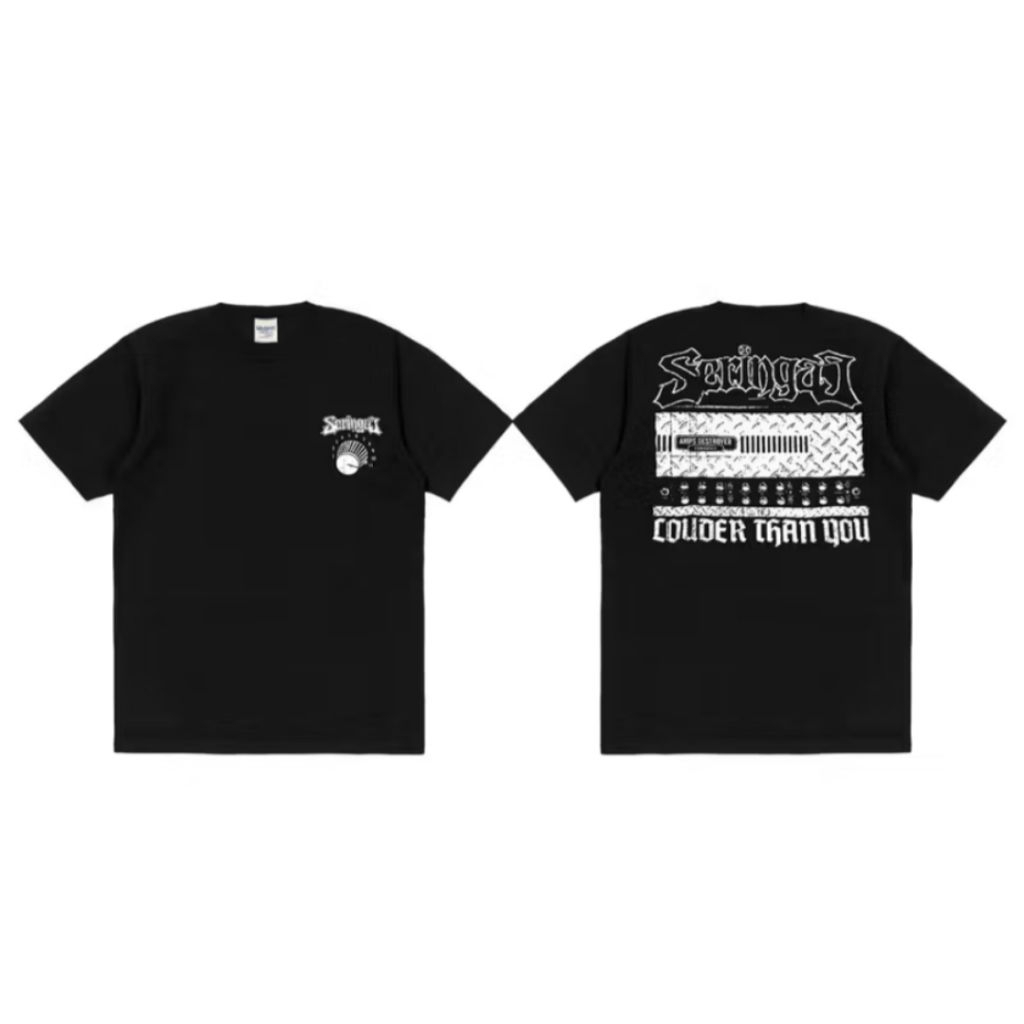 T-shirt Band Seringai Amplifier