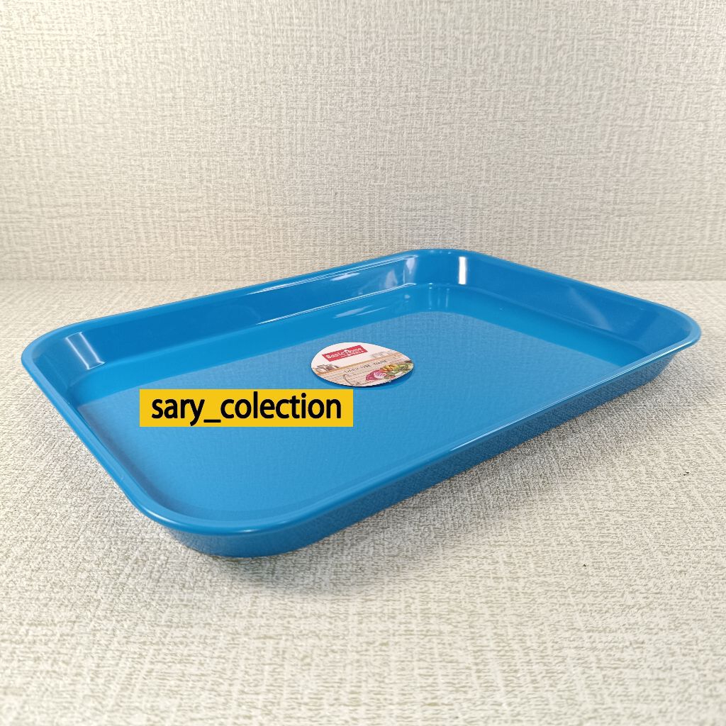 LION STAR BTT-3 Nampan Segi No.25 BASIC HOME Nampan Saji Plastik Tebal BPA FREE