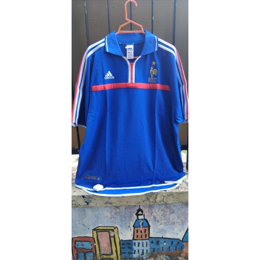 jersey france home 1998 #ANELKA9 [good cond]