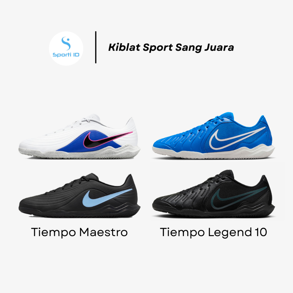 SEPATU FUTSAL NIKE TIEMPO CLUB IC - 2 PILIHAN SERI ORIGINAL