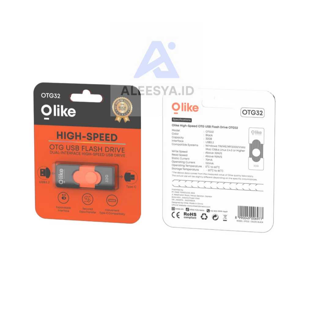 OLIKE OTG32 OTG USB flash Drive Dual-Interface High-Speed Usb Drive