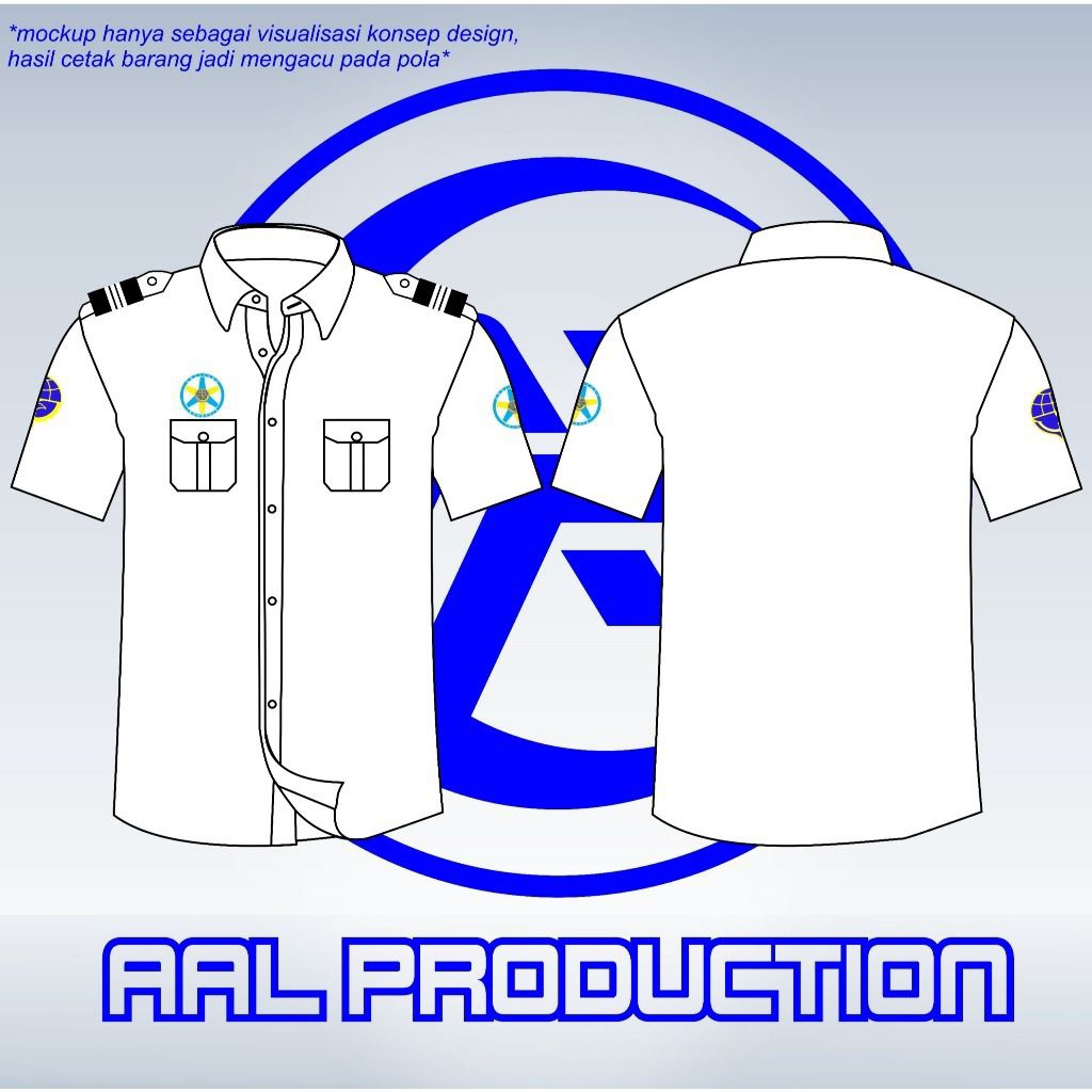 KEMEJA ABDIYASA LENGAN PENDEK LENGAN PANJANG FULL BORDIR