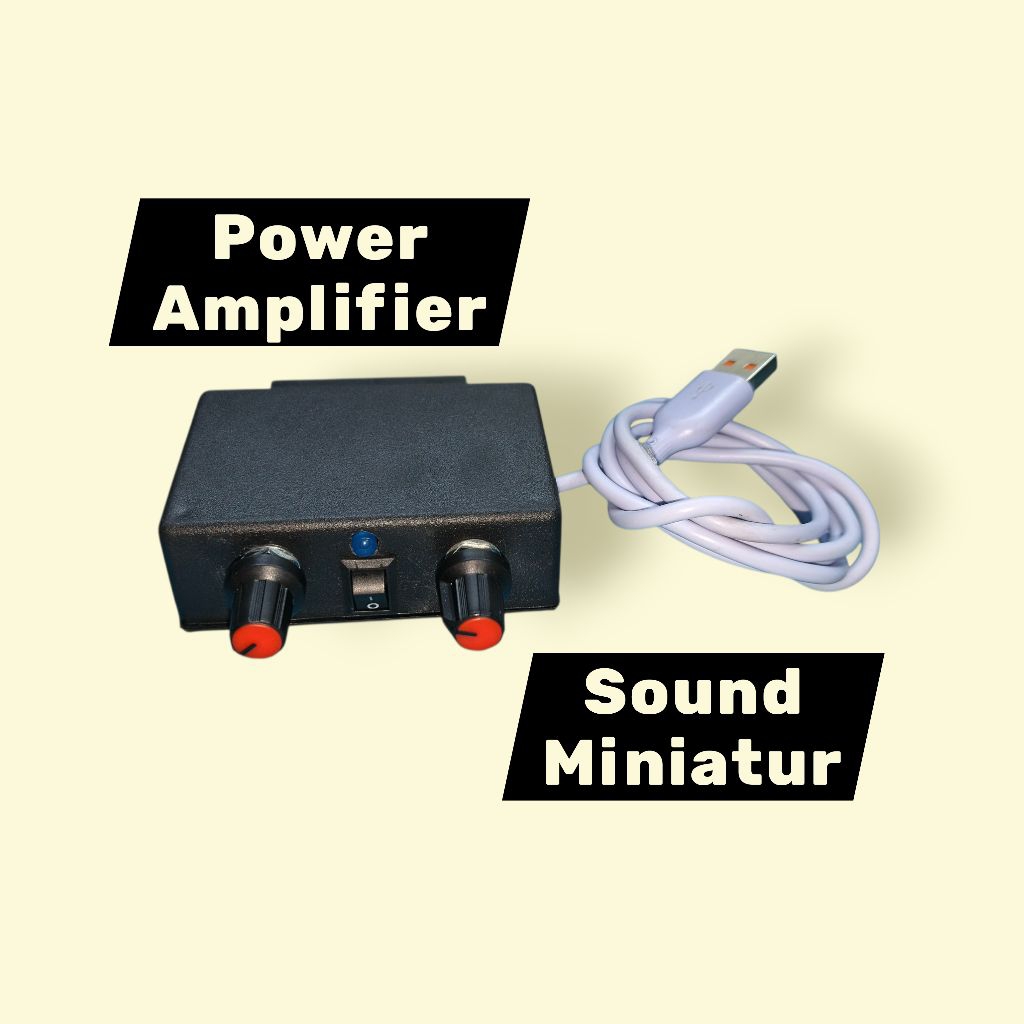 power amplifier sound Miniatur