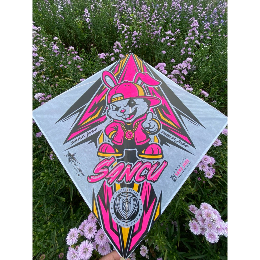 Layangan Sukhoi "SANCU”Sanz Jose " Bambu Tua Special Turnament