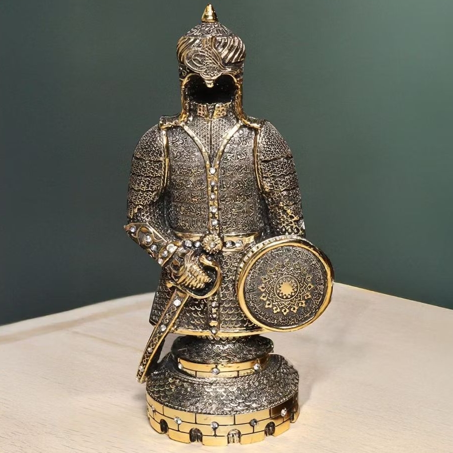 Pajangan Baju Perang Besi Sultan Ottoman / Ayat Kursi / Pajangan Turki
