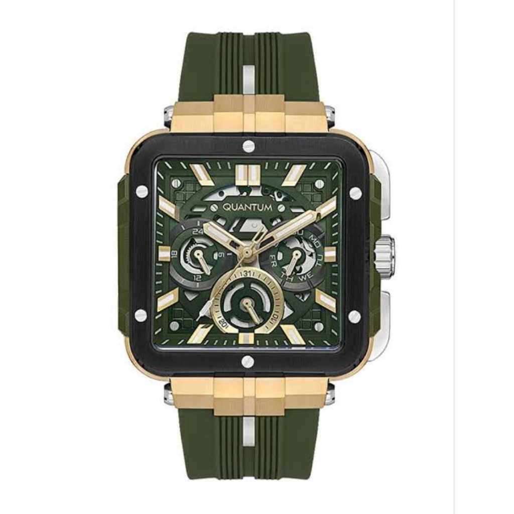 Jam Tangan Pria Quantum Rubber PWG1102.175 Original Garansi Resmi