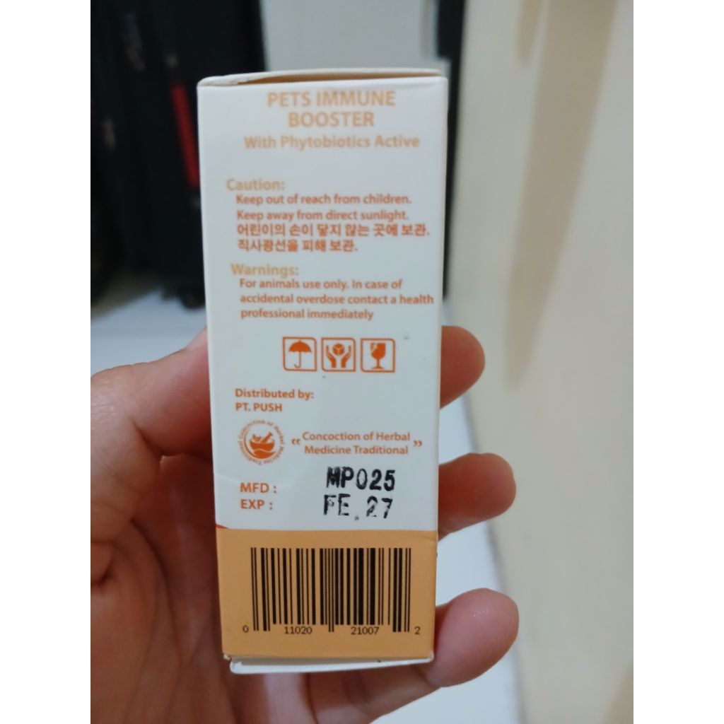 Preloved vitamin kucing I care