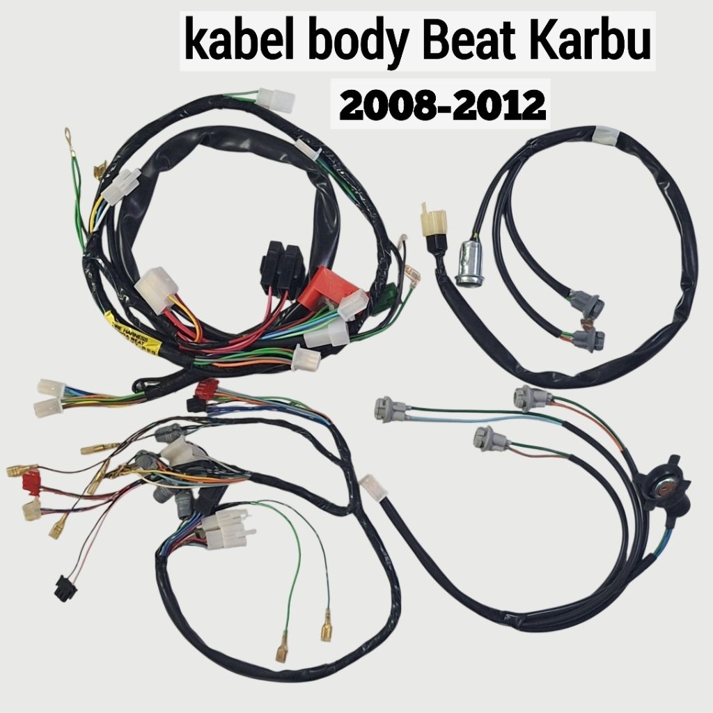 Kabel Body Beat Karbu fullset kvy 960 2008 2009 2010 2011 2012/kabel body speedometer fitting lampu 