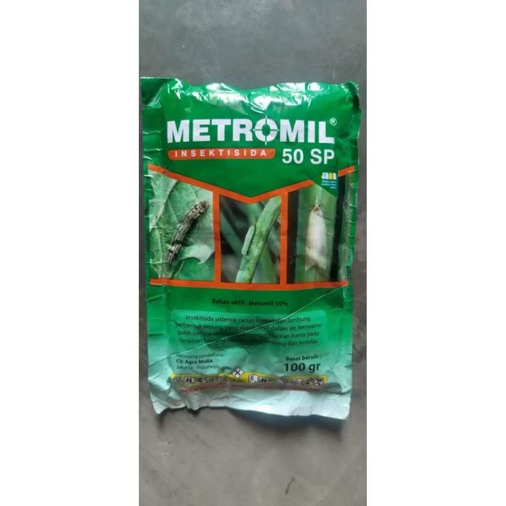 insektisida metromil 50sp 100gram
