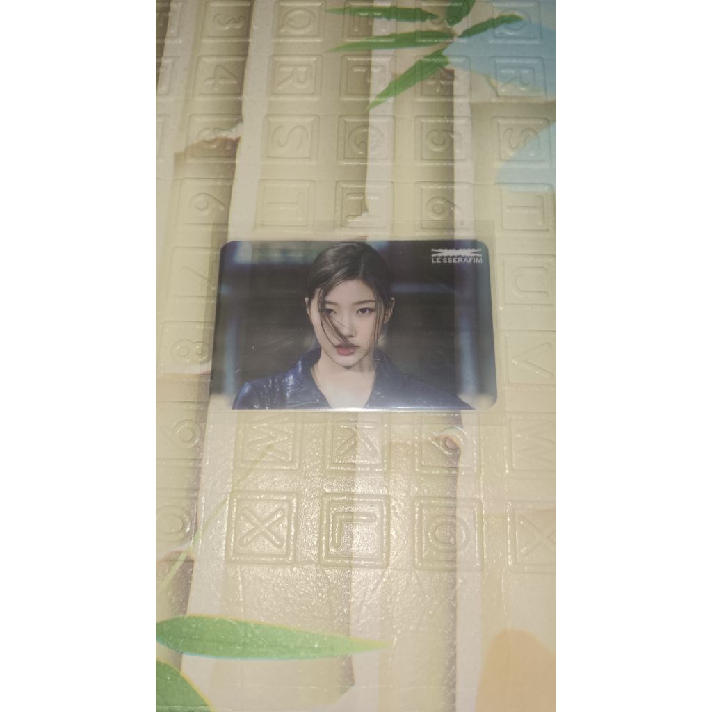 PHOTOCARD KAZUHA POB MUKOR FEARLESS OFFICIAL