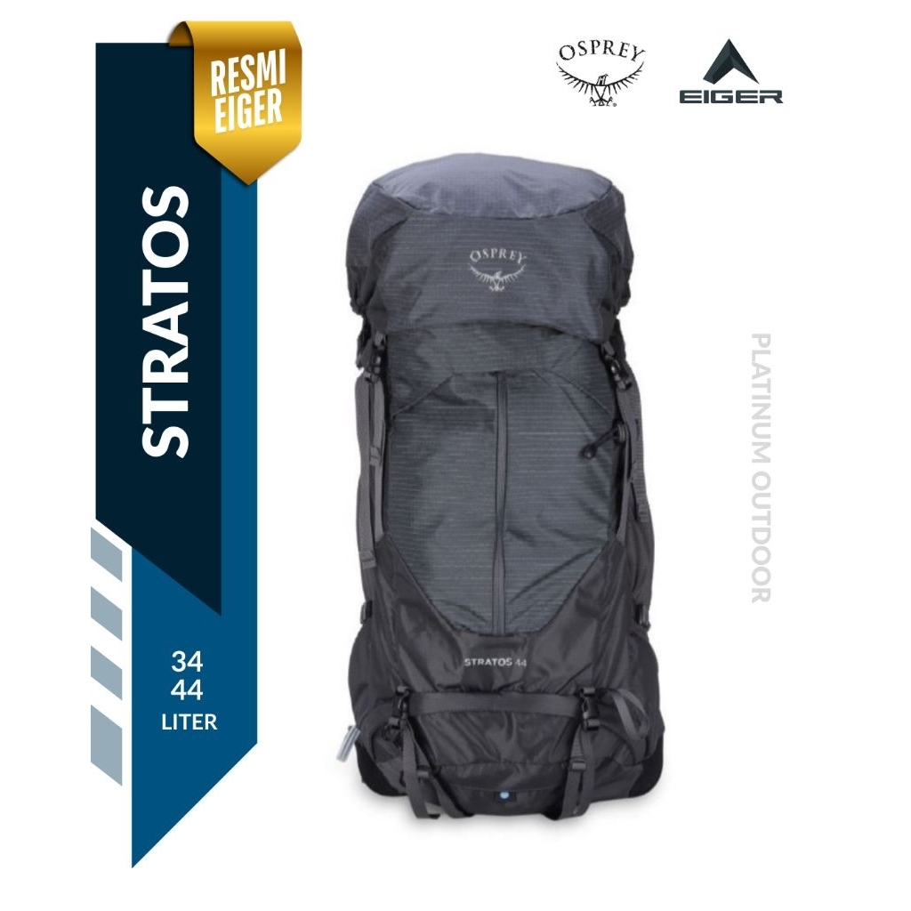 OSPREY STRATOS 44 || STRATOS 34 NEW Original Garansi Resmi