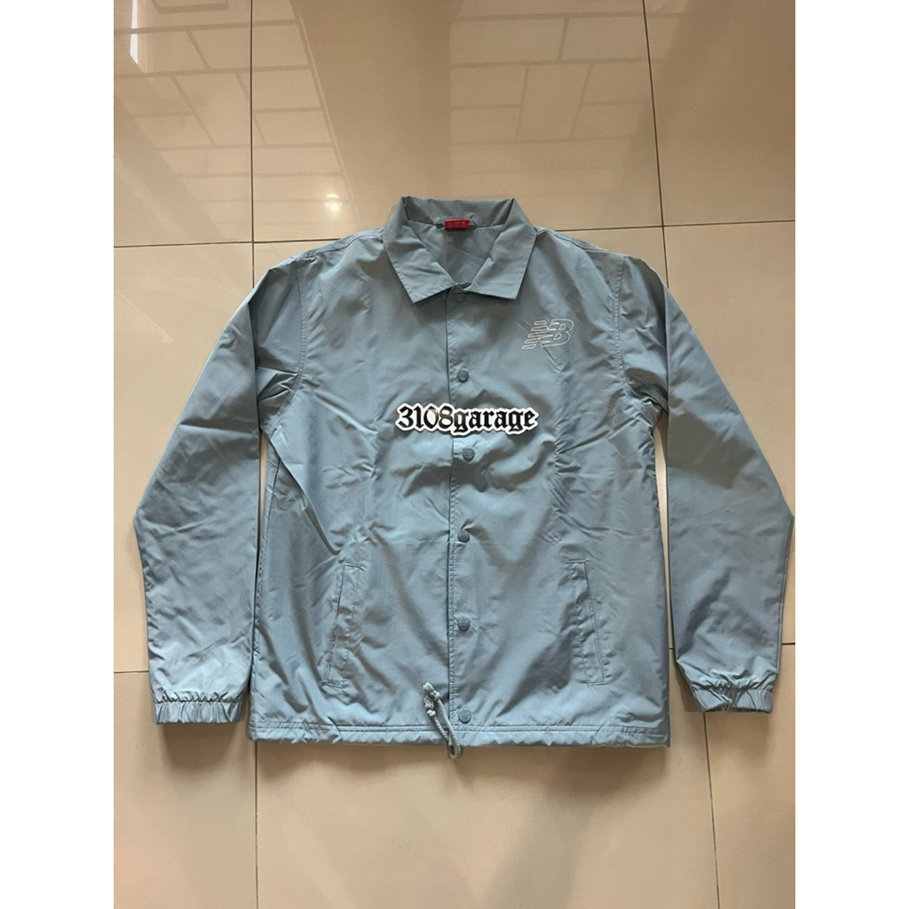 Coach jacket nylon new balance windbreaker sz M good cond jaket mens pria sportswear