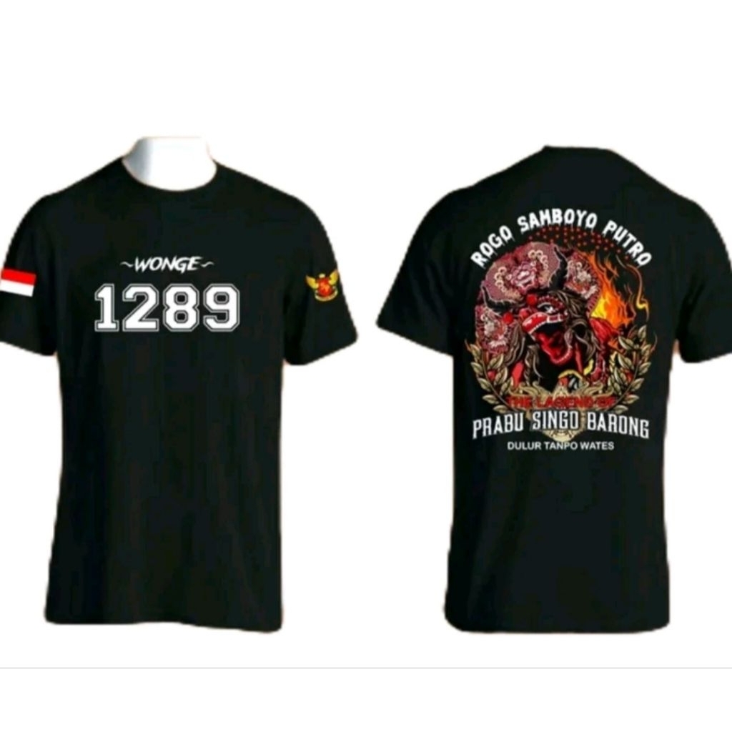 Kaos T-Shirt ROGO SAMBOYO PUTRO Kaos Distro viral unisex
