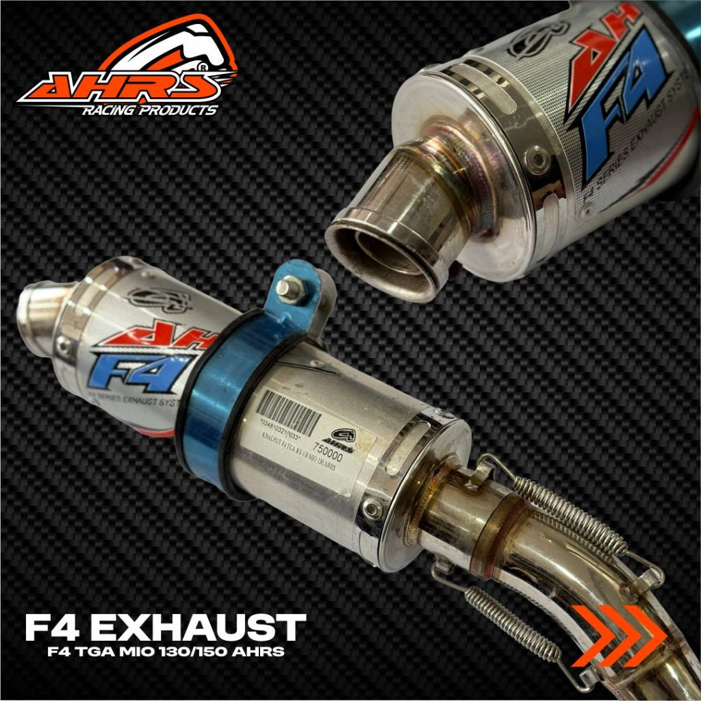 KNALPOT AHRS TGA F4 130/150 MIO SPORTY - MIO SMILE