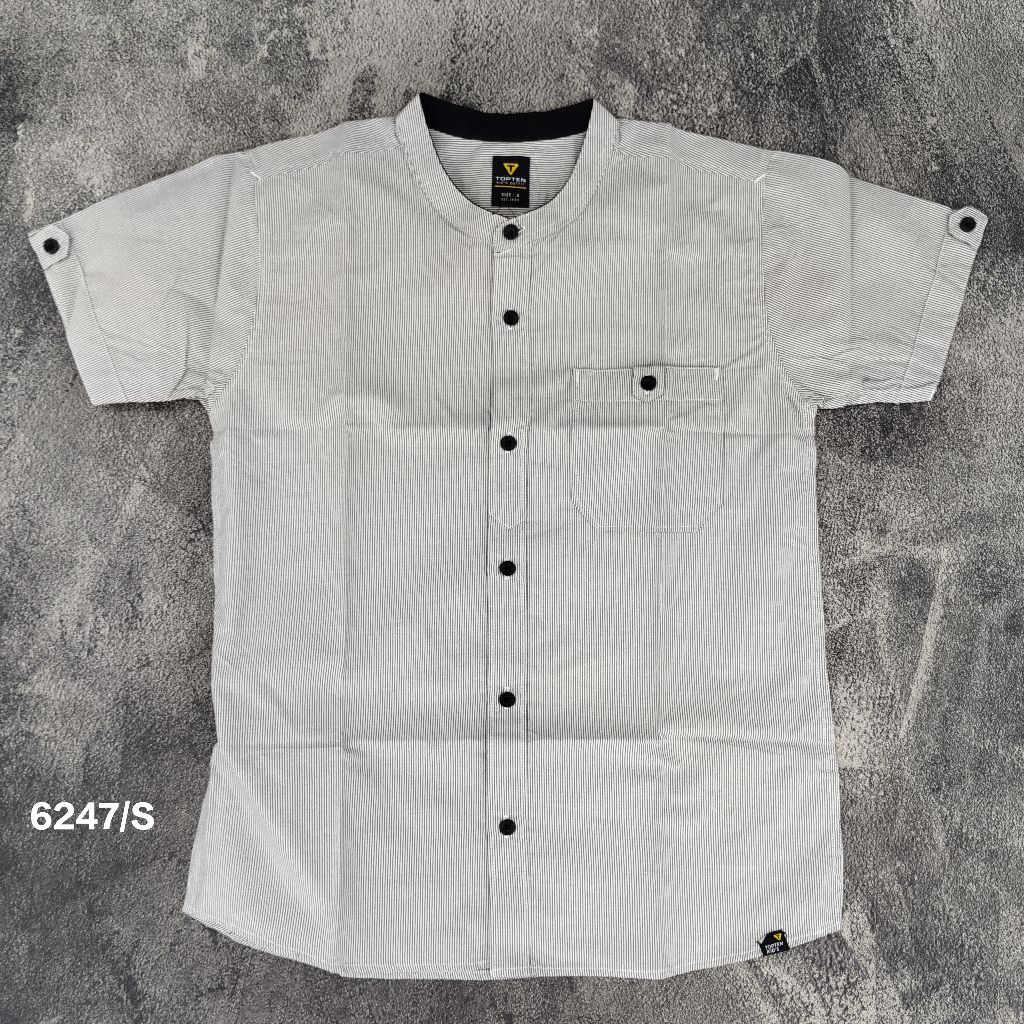 Kemeja Koko Anak TOPTEN Lengan Pendek UK S/L Original New*