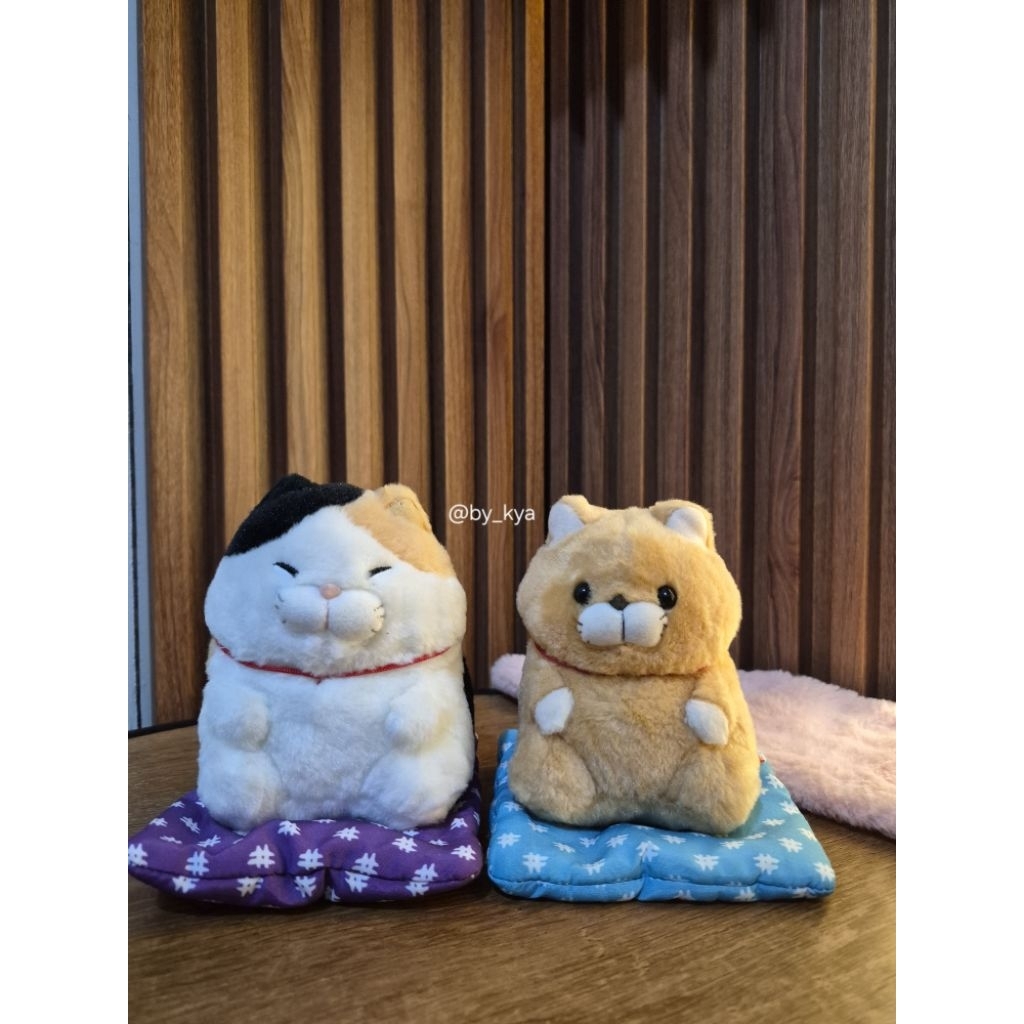 Paket Berdua KUCING AMUSE HOKI PRELOVED Kucing higemanjyu boneka