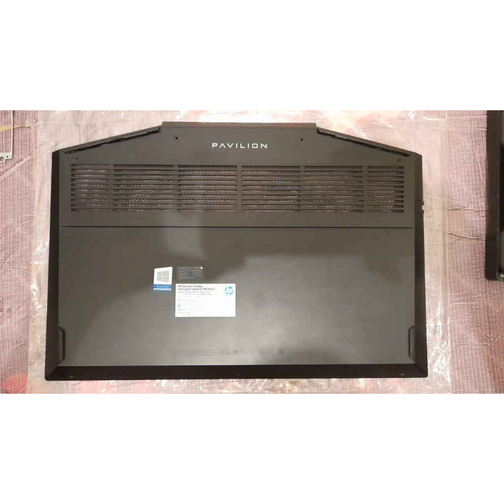 Bottom Casing - Casing Bawah HP Pavilion Gaming 15-DK / HP Pavilion Gaming 15 Case Bekas Copotan