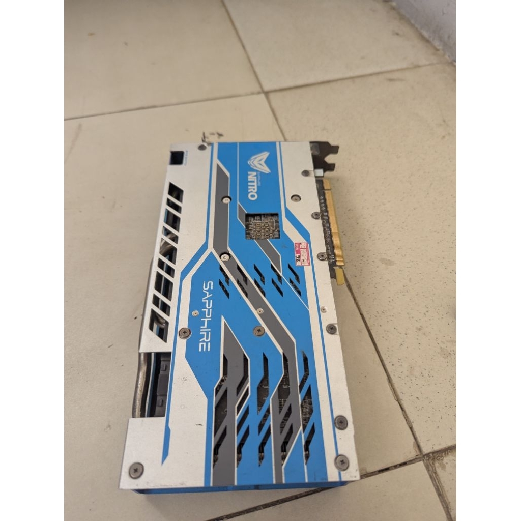 VGA RX 590 8G SAPPHIRE NITRO+ LIMITTED EDITION BLUE