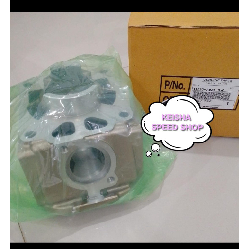 BLOK SEHER CYLINDER BLOK GOLD PDK BW 1855 NINJA RR SS R 150 ORIGINAL