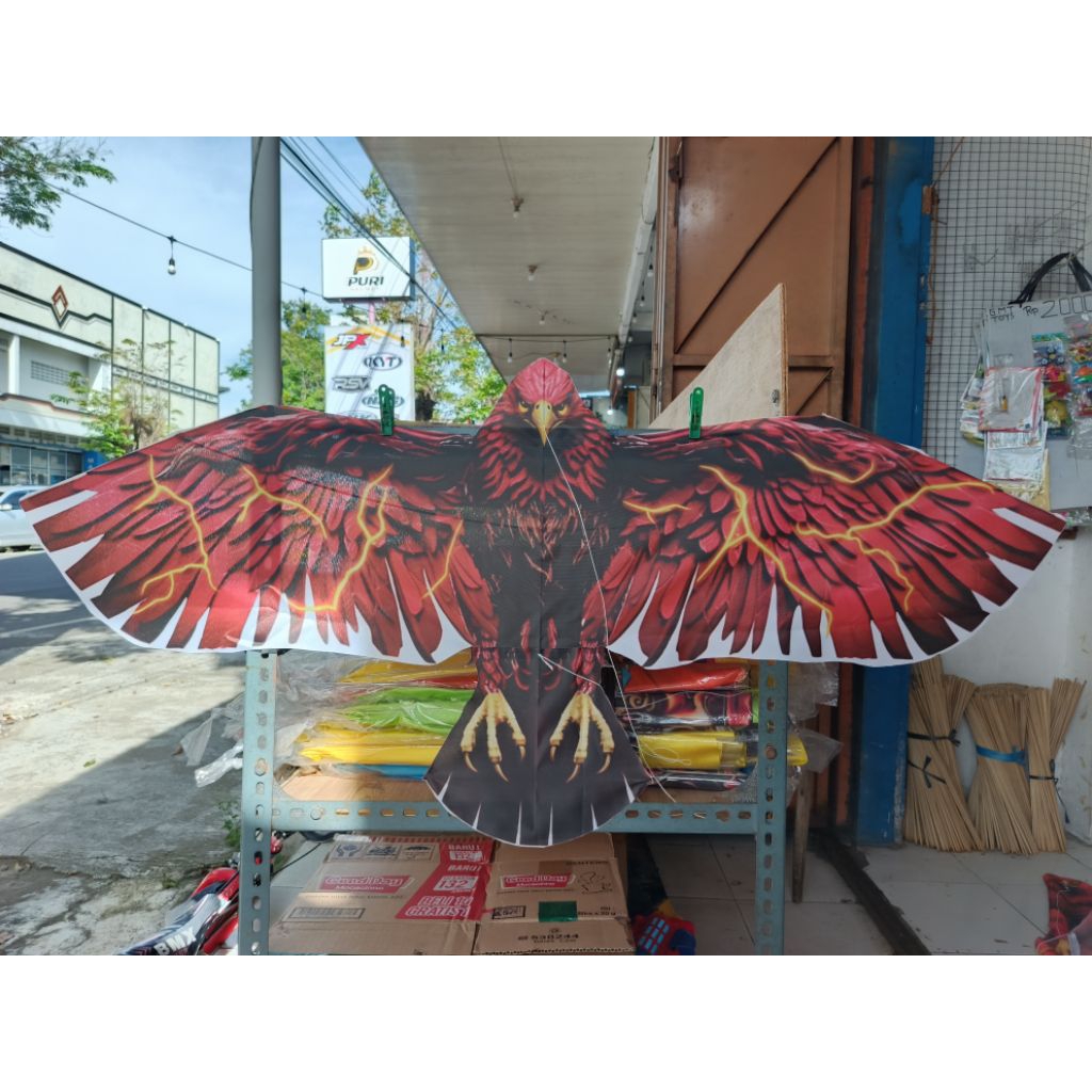 LAYANGAN ELANG KAIN LIPAT