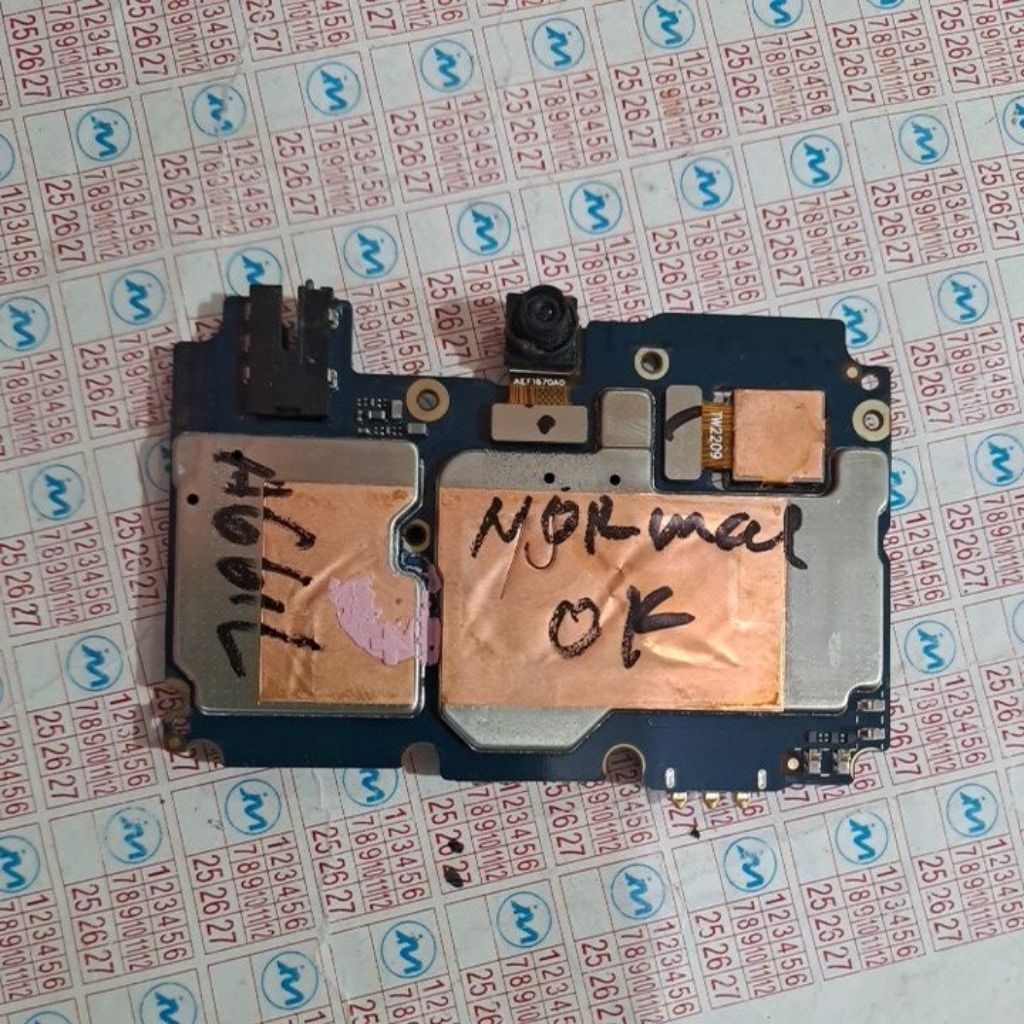 mesin itel a661l normal.