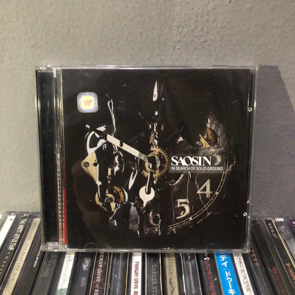 CD Saosin Band In Search Of Solid Ground Album Indonesia Original Virgin Records 2009