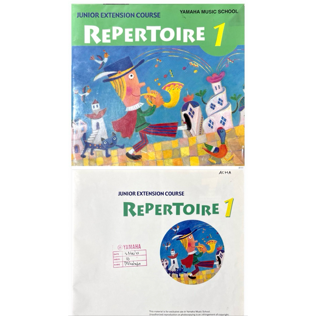 PRELOVED BUKU MUSIK YAMAHA LEVEL JXC 1-2