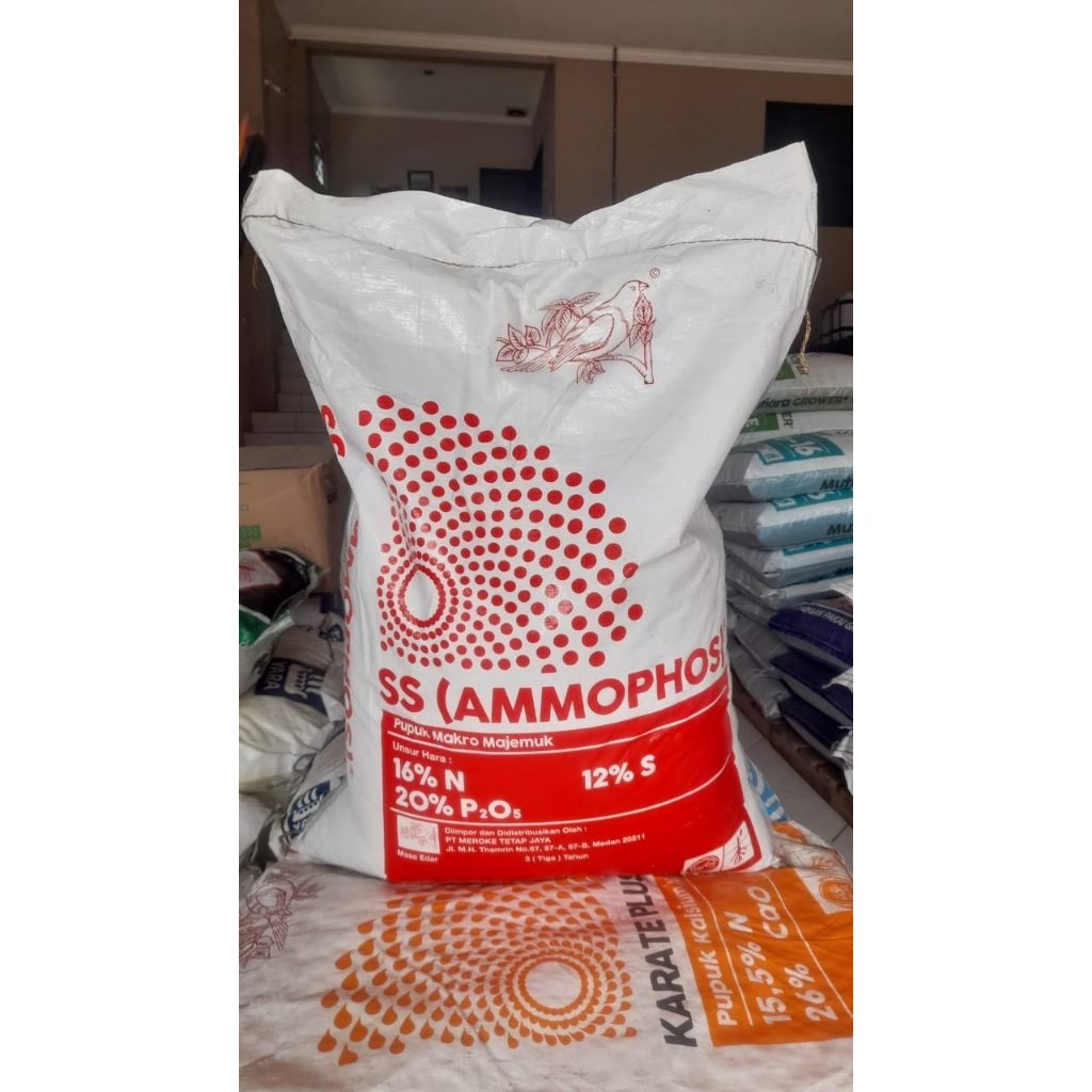 Pupuk Makro Majemuk SS Amophos Meroke 25kg