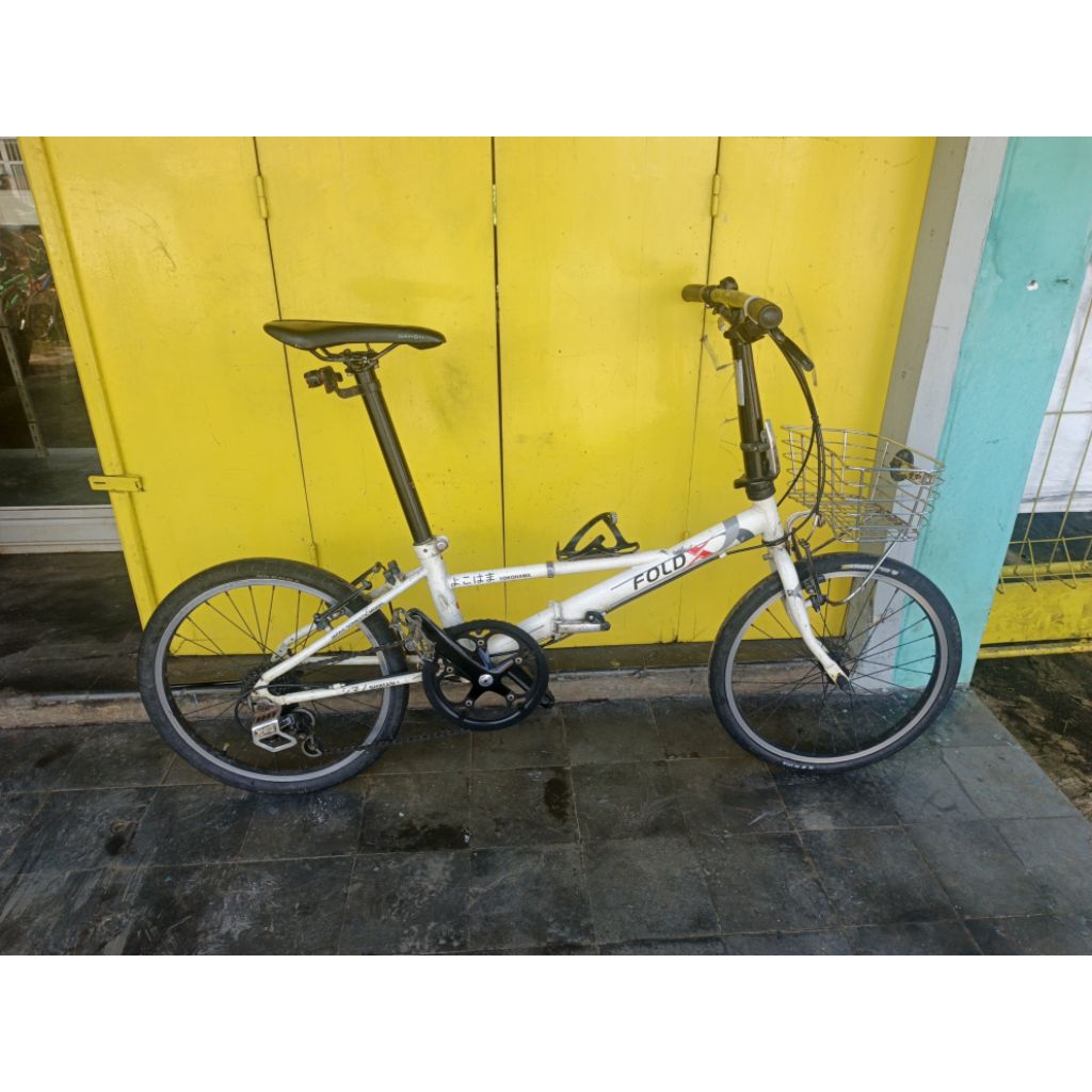 sepeda lipat 20 fold x vintage antiq