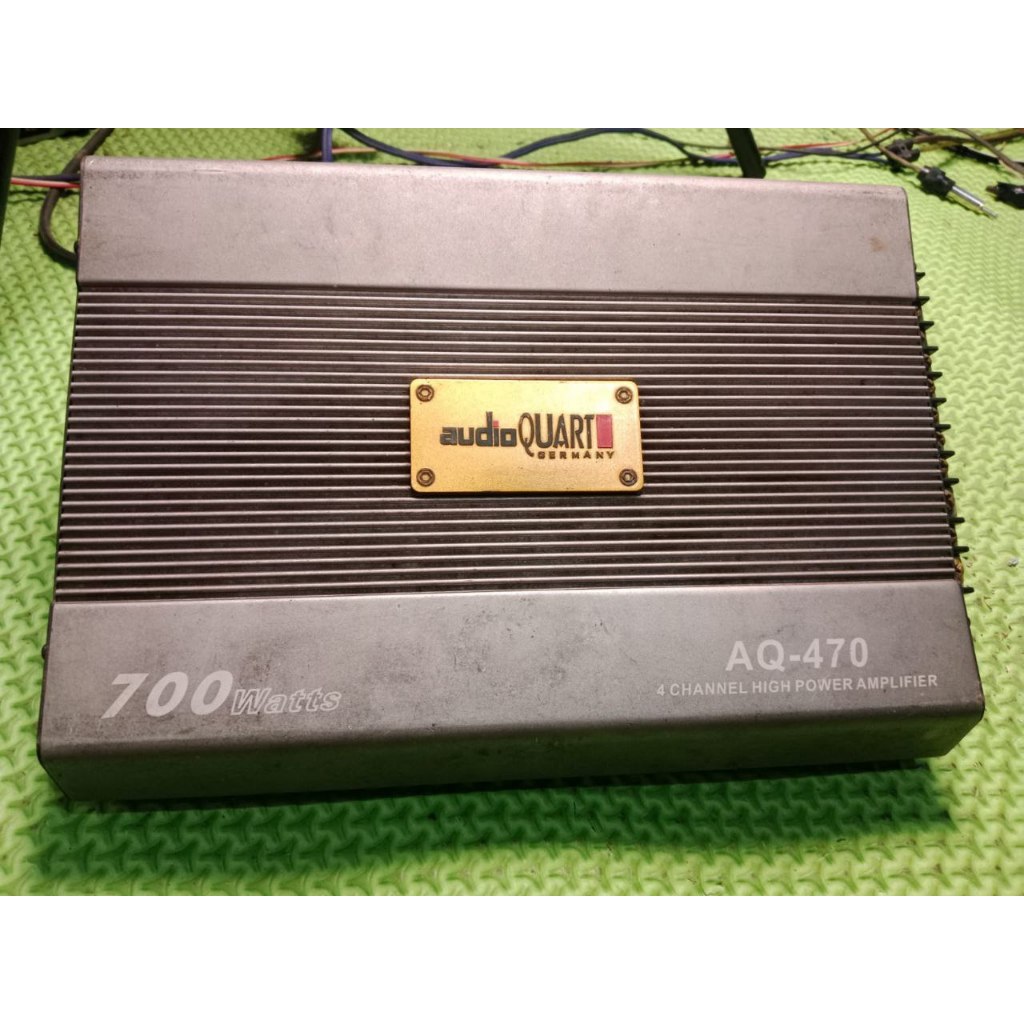 Power AudioQuart 4 Channel | AQ-470 | Power Amplifier Audio Mobil | Power Bekas Murah
