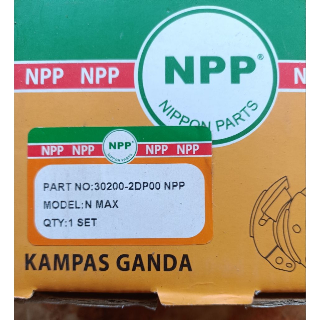 Kampas ganda+per Nmax 2DP ORI NPP