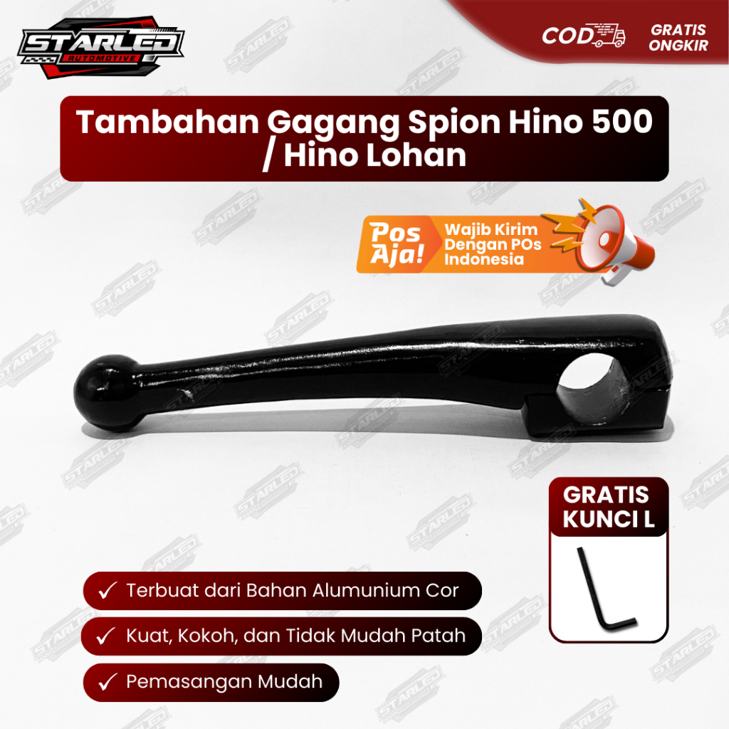 Tambahan Gagang Spion Hino 500 / Hino Lohan