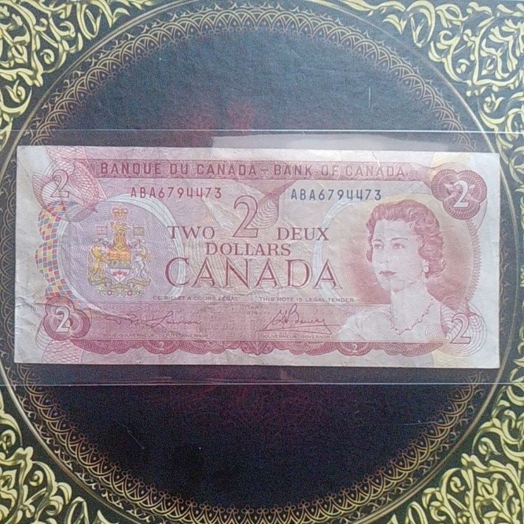 Uang Canada 2 dollar 1974 vf